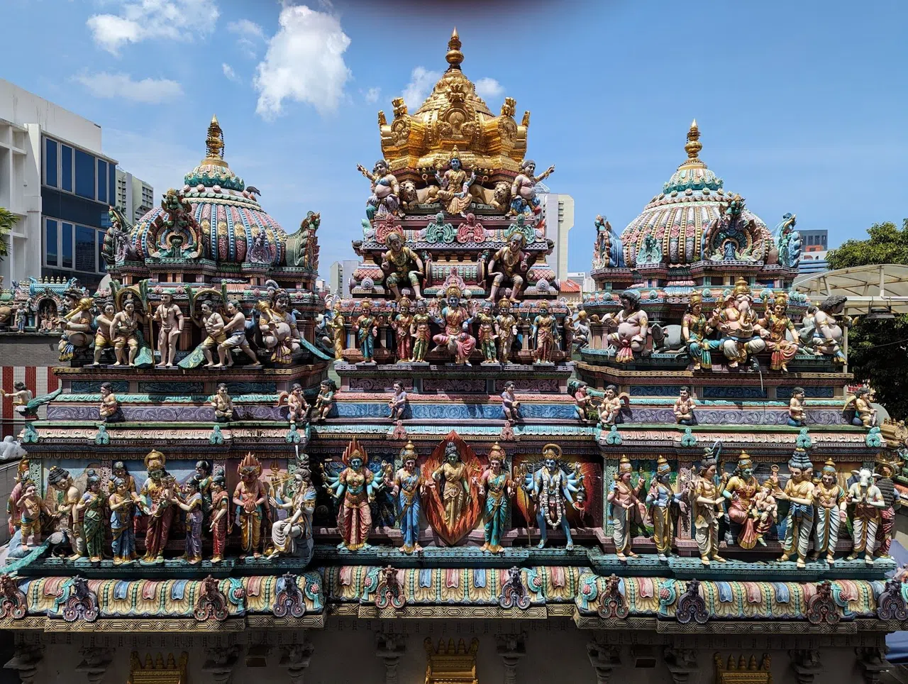 Little India de Singapura em setembro, hora a hora