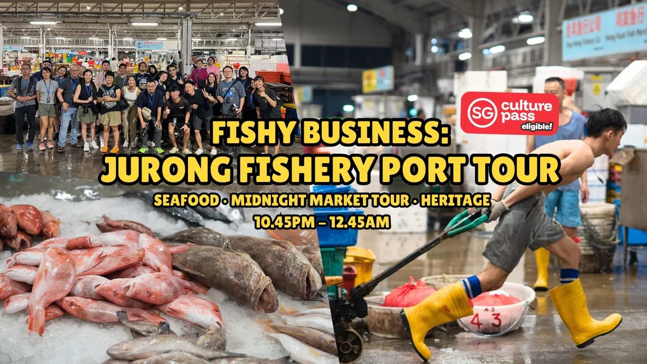 Singapores våde markeder ved daggry, før byen vågner