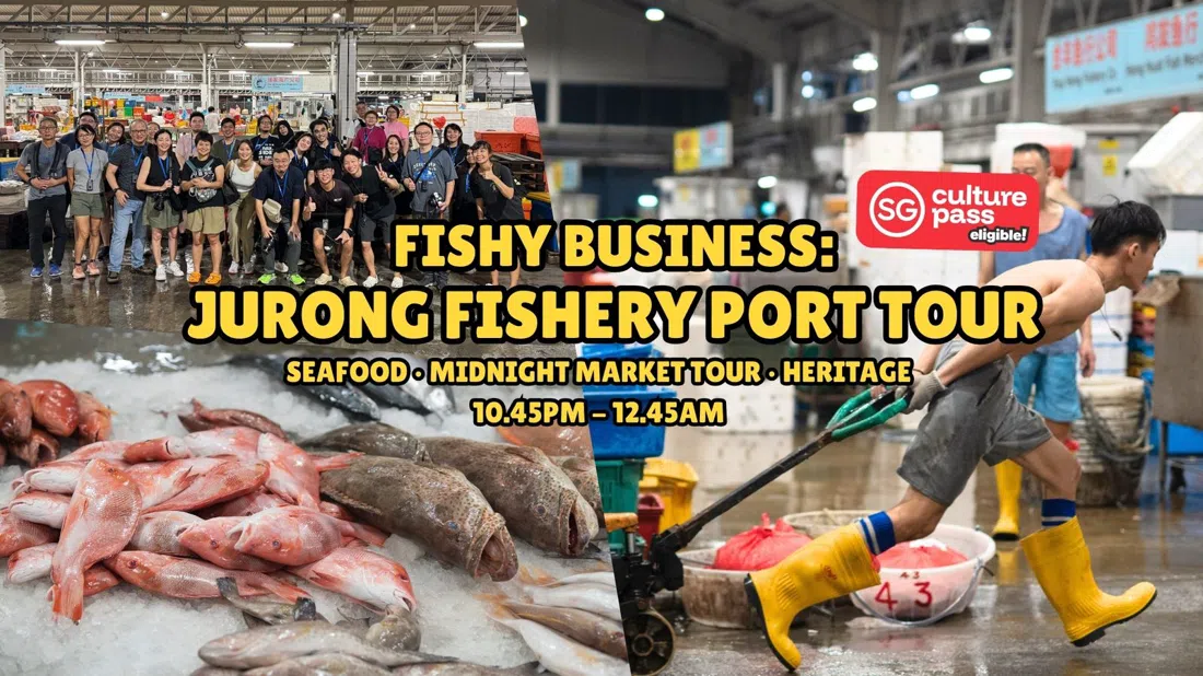 Jurong Fishery Port — "Fishy Business"-rundvisning af Hidden Heritage, Singapore
