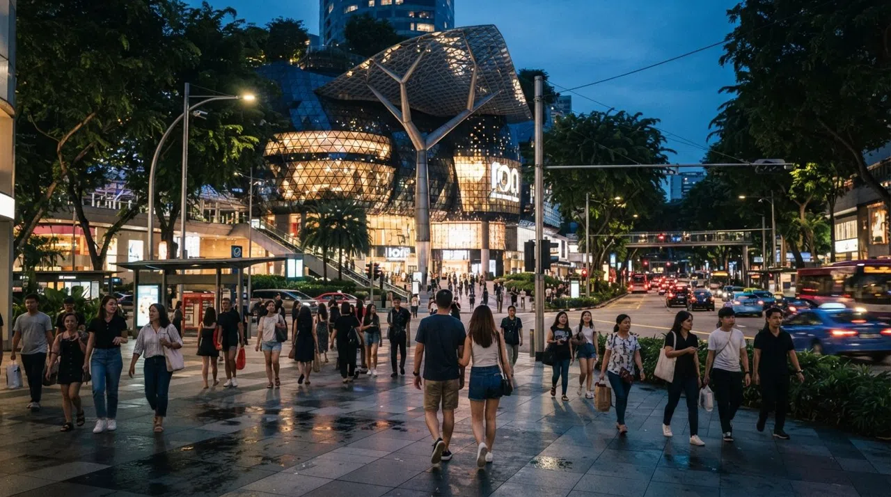 Orchard Road, Singapur: la milla comercial que guarda sus mejores historias a una calle de distancia